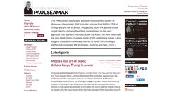 Desktop Screenshot of paulseaman.eu