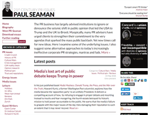 Tablet Screenshot of paulseaman.eu